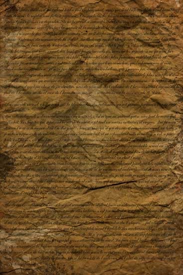 Info Tutorial: Parchment and Text Texture Set